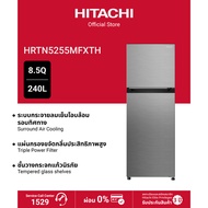 ·Hitachi Hitachi 2-Door Refrigerator 240 Liters 8.5 Cu. Ft. Carbon Line Top Freezer Model Hrtn5255Mf
