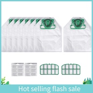 For VK200 FP200 Parts for  Kobold Vacuum Cleaner Bag Replacement Filter 8 VK200 Bags+2 HEPA Filters+