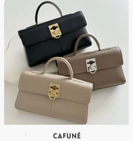 🔥全新Cafuné Stance Wallet經典意大利真皮荔枝紋斜孭袋／單肩包／手提袋/小號中號 Genuine Leather Cafune Stance Bag small/medium