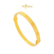 MASDORA 916 Gold Bangle Gelang Tangan Emas ~ Screw Mark  (EMAS 916/22K)