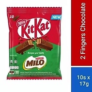 KITKAT MILO MALAYSIA - Milo X Kitkat Chocolate Snacks 10 pcs