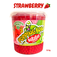 มุกป๊อปสตรอเบอร์รี่ ไข่มุกป๊อป popping boba strawberry Possmei 3.2 kg