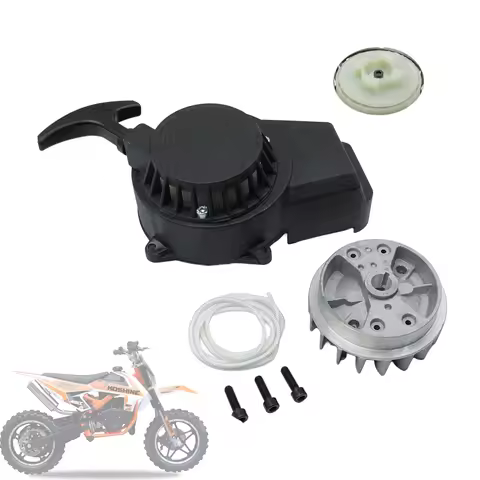 Alloy Recoil Pull Starter For SYX Moto 50cc Dirt Bike 47cc 49cc 2-Stroke Engine Kids Mini Dirt Pocke
