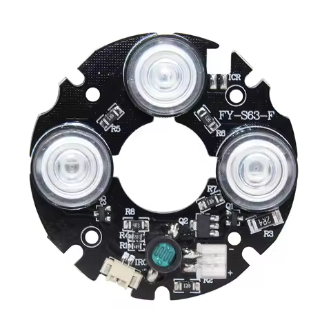 CCTV Accessories infrared light 3 pcs Array IR LED board for Surveillance cameras night vision diame