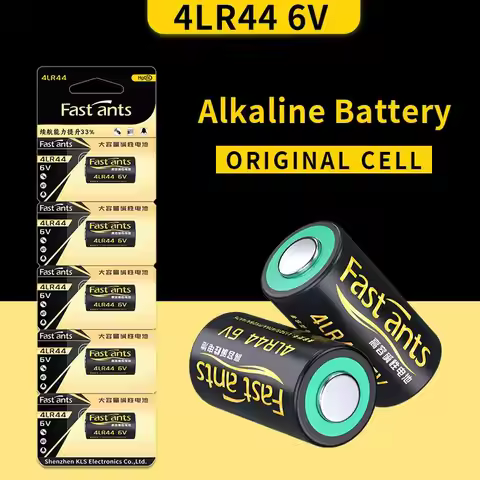 Original 4LR44 6V Alkaline Battery PX28A L1325 A544 28A 476A 4A76 for Film Camera Dog Collar Remote 