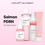 Ansafe[medicube official] Salmon PDRN Skin Rejuvenator Set - PDRN Ampoule, PDRN Toner, PDRN Cream, P
