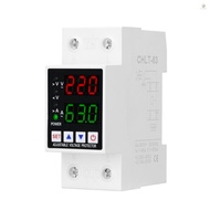 Dual Display Adjustable Voltage Protector Intelligent Over-voltage Under-voltage Over-current Protec