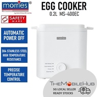 Morries MS400EC 0.2L Egg Cooker Egg Boiler Soft Boiled Steamed Eggs MS-400EC