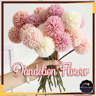 [BC] Dandelion Artificial Flower Pastel Home Decor Wedding Shooting Party Hotel Bunga Hiasan Gubahan Hantaran 1PC