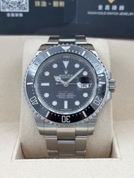 二手 USED  ROLEX 勞力士 SEA-DWELLER 126600 MK1 黑色 2018年3月 保養卡