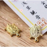 Turtle Brings Good Luck ASAKUSA Temple Accessories Turtle Gold Money Japanese Souvenir