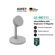 AUKEY MagFusion Qi 2.2 Wireless Charger 25W Premium Design Stable Charging Without Interruption LC-M