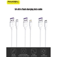 Pavareal 5A Super Fast Charging Nylon Braided Data Cable