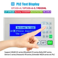 OP320-A OP320-A-S MD204L PLC Text Display 3.7" LCD Display Support Xinjie V6.5 Support 232 485 422 C