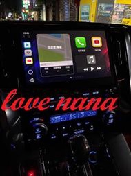 [[娜娜汽車]]豐田 ALPHARD 阿法 實車安裝 ASUKA 飛鳥 S302+ USB聯網導航介面盒 前後螢幕同步