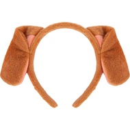 HOYDATE Dalmatian Headband with Dog Ears Costume Dog Ears Headband Cartoon Hair Hoop Headband Hair A