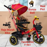 Sepeda Anak Roda Tiga Family F-328 HT Sepeda Roda Tiga Family 328 HT Sepeda Anak Stroller Roda Tiga Family