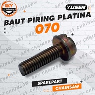 Sparepart Chainsaw Baut Piring Platina 070 Senso Sinso gergaji Yusen