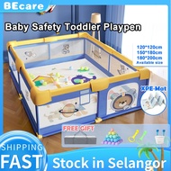 Playpen Baby kandang baby pagar baby safety playmat baby Baby Playground Fence playpen fence 寶寶圍欄