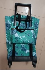 拉杆買菜小拉車可折叠便携大容量購物車耐用牛津布購物袋帶輪