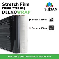 Stretch Film 50cm x 300m Plastic Wrapping Delko Wrap Unit