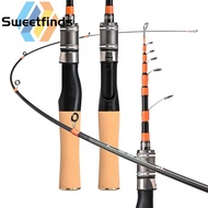 【SWTF】Portable Telescopic Casting and Spinner Fishing Rods UL Horse Mouth Rod 4-10lb