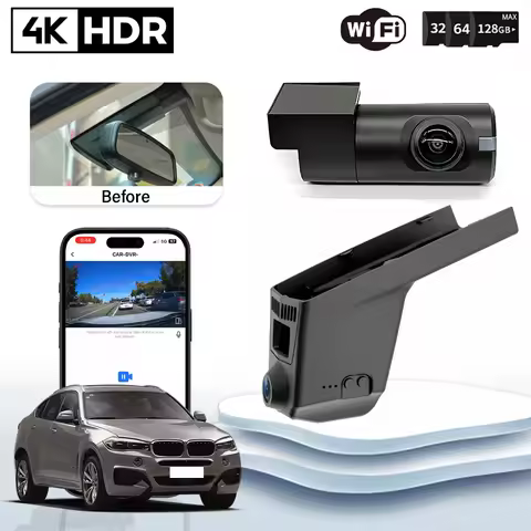 Plug and play 4K Dash cam for BMW m2 f87 m3 f80 m4 f83 m5 f10 m6 f06 f13m X5 f15 X3 f25 X4 f26 X6 f1