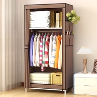 Wardrobe Cabinet Simple Wardrobe Cloth Cabinet Dust-Proof Single Hanging Wardrobe Storage Cabinet