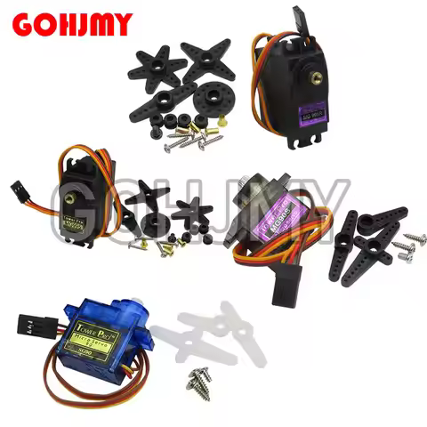1PCS SG90 MG90S MG945 MG946 MG995 MG996 Servo Metal Gear for Model Helicopter Boat For Arduino UNO D