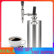 kkala aqxreight Cold Brew Coffee Maker Stainless Steel Keg Nitrogen Machine Dispenser System at Home