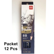 Bút Chì 8B Vẽ Mỹ Thuật DELI S999 Chính Hãng