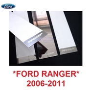 4-Door Model Center Pillar Ford Ranger 2005-2011 Stainless Steel Patch Door Scratch-Resistant Pole
