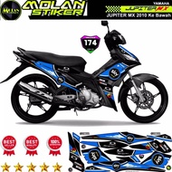 Decal Sticker Striping Variasi Semi Fullbody Jupiter Mx 135 Lama 2006-2010 - Jupiter Mx 135 Old - Ju