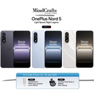 OnePlus Nord 5 (12GB+512GB) Original Dari OnePlus Malaysia