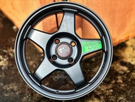 New Car Sport Rim RAXER WHEELS GP1K Flow Forming Technology 15x7 4x100 ET42 - READY STOCK