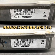 ECU Honda Accord SDA 2.4 - 37820-RAF-U73 [J4] - 37820-RAF-U51 / U53 / U54 [K3]