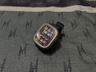 Apple Watch Ultra 海洋錶帶 電池健康度：99% 保固：2024/8/22 原廠盒裝 配件齊全 附ODYSSEY航太鋁合金保護殼 #24春古著