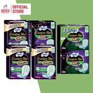 SOFY Comfort Nite Sanitary Pads | Slim Wing | AntiBac / Regular | 35.5cm / 42.5cm (Single / Twin Pac
