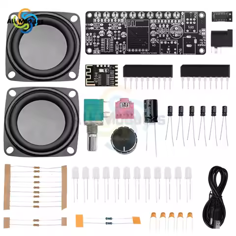 Bluetooth Speaker Kit DIY Soldering Project Dc5V 5W Pam8406 Dual Channel Speaker Amplifier Board Mod