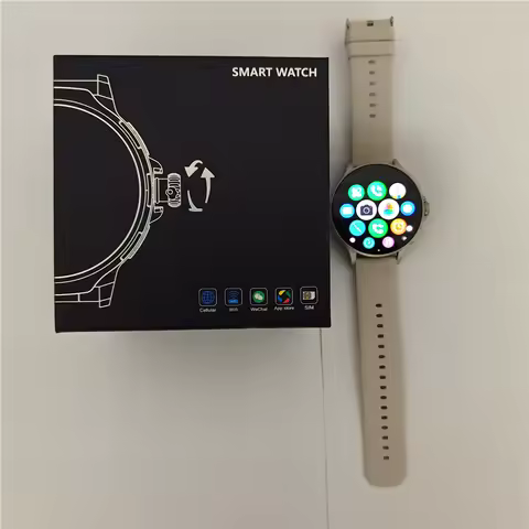 GT200 Smart Watch 1.95'' Amoled 466*466 HD Sreen Telescopic Rotary Camera Touch encoder Android 8.1 
