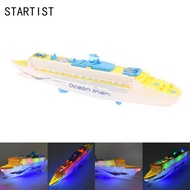 [STARTIST]   Liner Cruise Ship Electric Toy LED Light & Sound bump change direction