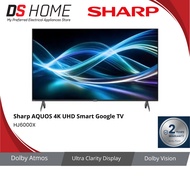 SHARP 4TC50HJ6000X 50" / 4TC55HJ6000X 55" / 4TC65HJ6000X 65" / 4TC75HJ6000X 75" 4K UHD Google Smart 