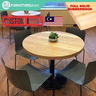 [CUSTOM MADE] Furniture Direct PAUL Solid Wood Top Cafe Table-Various Sizes