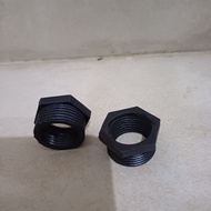 VLOK RING BLACK PVC 1/2 TO 3/4 OVER THREAD PLOK RING 1/2 X 3/4