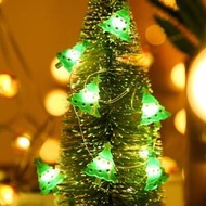 A1 - [ 聖誕樹2米 20燈] USB LED聖誕樹裝飾燈帶 (燈飾/聖誕樹/燈串/電池/LED) 聖誕節