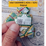 Intel AC 7260 7260HMW dual-band 5GHz wifi Card, Bluetooth 4.2 (mini-PCIE pin)