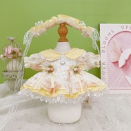 Original Hand-Made 40cm Baby Clothes 40cm Cotton Doll Clothes Princess Dress Star Delu Doll Clothes 