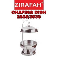 ZIRAFAH stainless steel chafing dish catering kenduri 2828 32cm