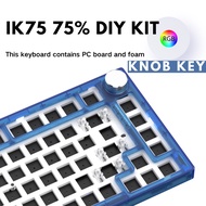 Feker ik75/PRO Kit 3 Mode Hot Swap Mechanical Keyboard RGB Compatiable With 3/5 Pins For Cherry Gate
