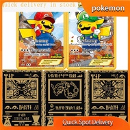 ✨【Direct sales】✨27Style Pokemon Gold Card Mario Cos Pikachu Blastoise Ultra Rare Metal Golden Card V